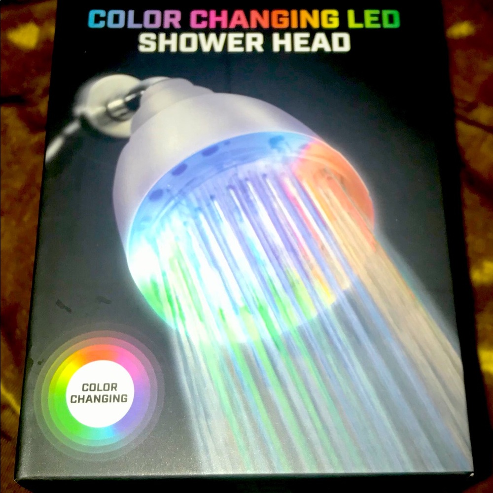 LED Color Changing Shower Head
